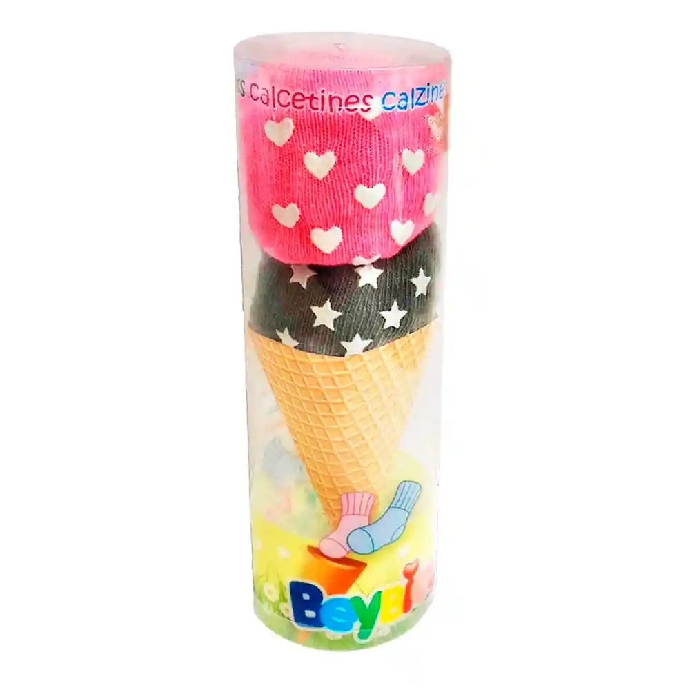 Helados Calcetines Baby Shower Beybies