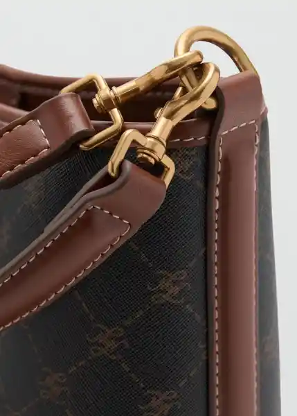 Bolso G Isoldo Marrón Talla 99 Mujer Mango