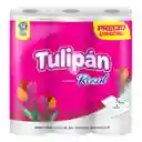 Papel Higiénico Tulipan Triple Hoja X12 Rollos (288 Mts)