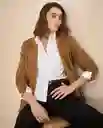 Chaqueta Beige Latte Medio Talla M 622G231 Esprit