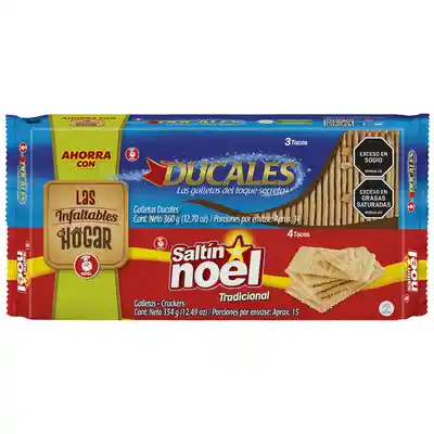 Galletas Saltin ducales infantables 7 tacos x714 gramos