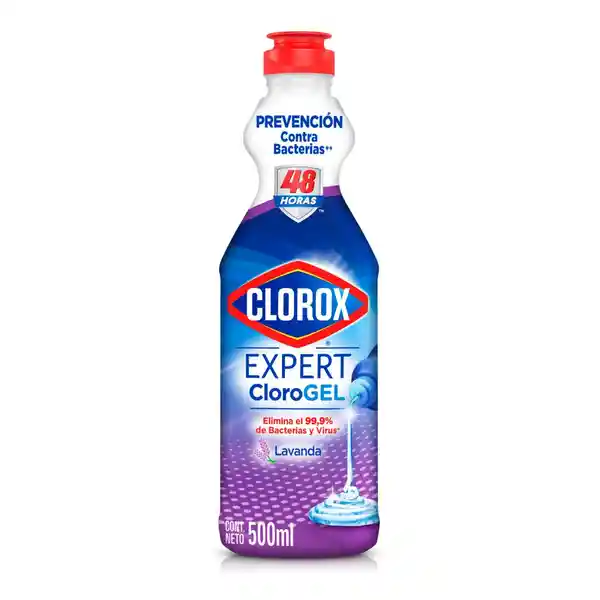 Clorox Blanqueador en Gel Lavanda 500 mL