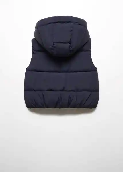 Chaleco Mariana Navy Talla 10 Niñas Mango