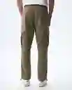 Pantalón Hombre Verde Talla 34 831G001_VER170517 Americanino