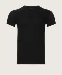 Camiseta Manga Corta Cuello Redondo Negro Ref 44020025 Pat Primo Talla M