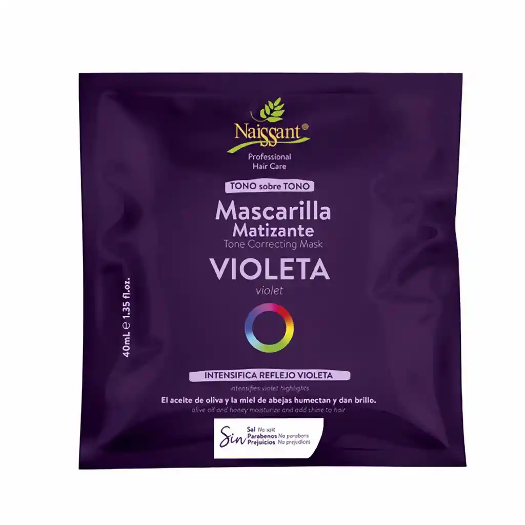Naissant Mascarilla Capilar Violeta 40 g