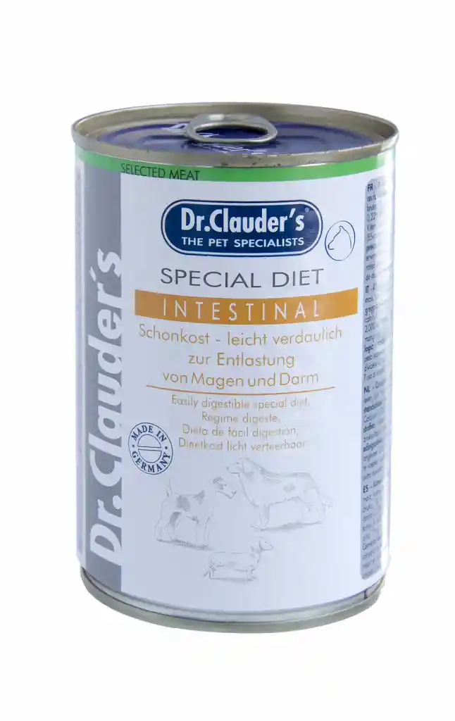 Dr. Clauder's Alimento Húmeda Perro Digestivos Intestinal 400 g