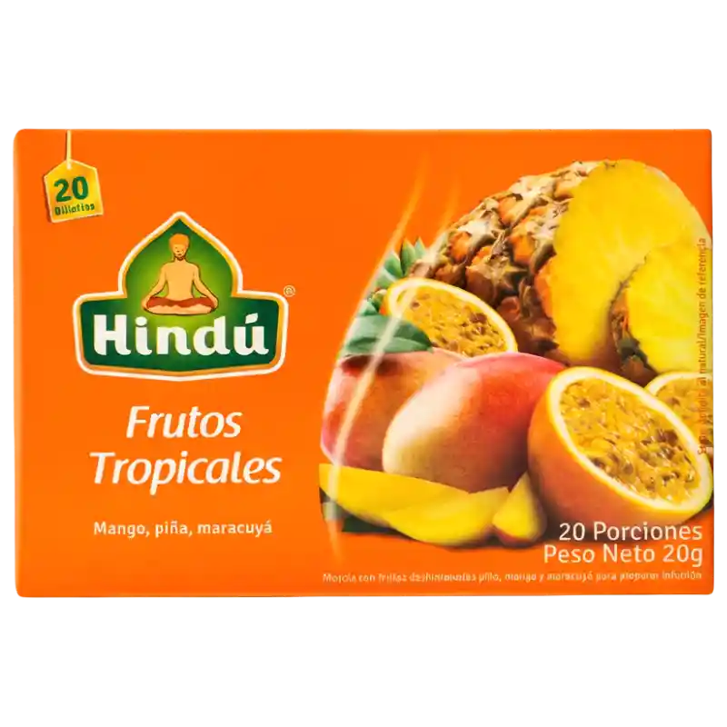 Hindu Infusión Sabor Frutos Tropicales