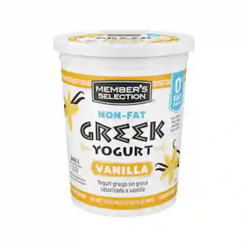 Members Selection Yogurt Griego Sabor a Vainilla