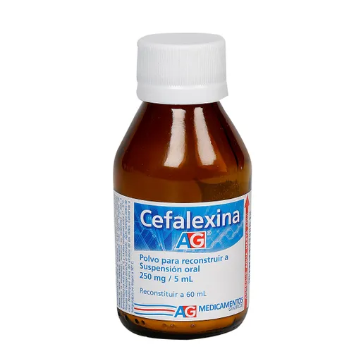American Generics Cefalexina Polvo para Suspensión Oral (250 mg)