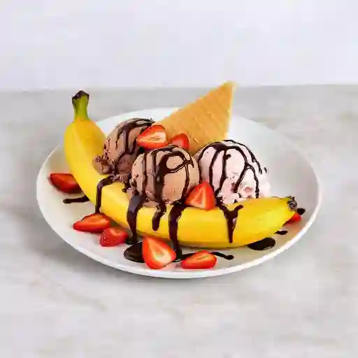Banana Split Sencilla