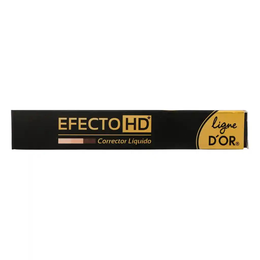 Corrector Ligne Dor Liquido Hd Mocca