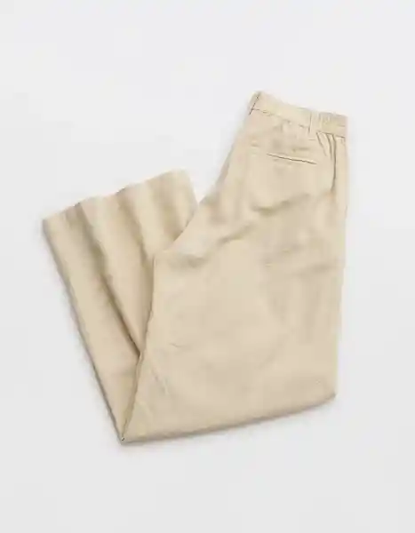 Pantalón Aerie Beige Talla Sm Reg American Eagle 04938175