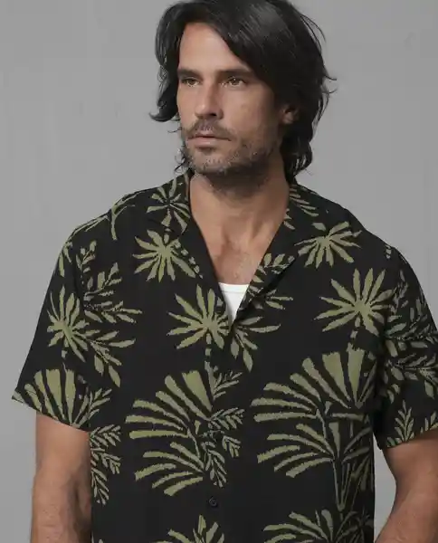 Camisa Hombre Negro Talla L 119G000_NEG194007 Rifle