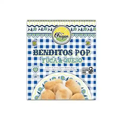 Benditos Pop de Yuca y Queso - Del Origen