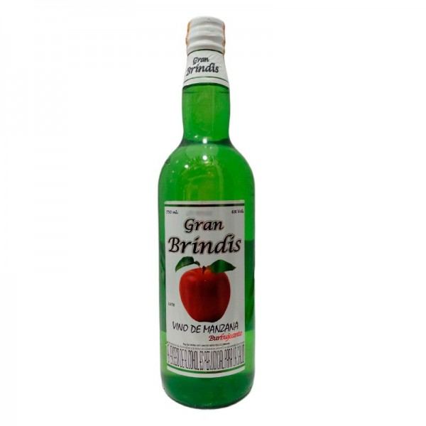 Gran Brindis Vino Burbujeante de Manzana 750 ml