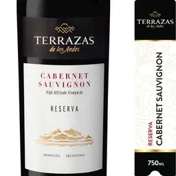 Terrazas De Los Andes Vino Reserva Cabernet Sauvignon 750