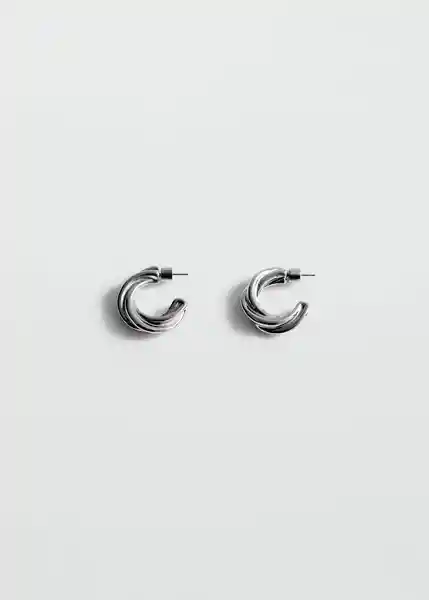 Pendientes Julia Plata Talla 99 Mujer Mango