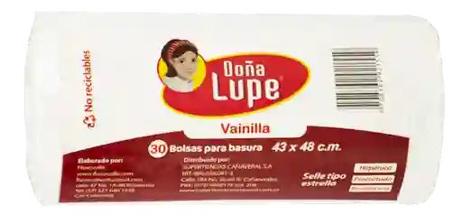 Doña Lupe Bolsa Blanca 43 X 48 cm