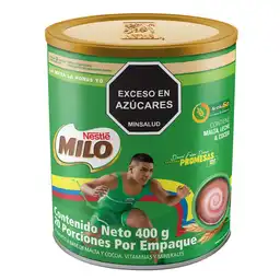 Modificador de leche MILO a base de malta y cocoa x 400g