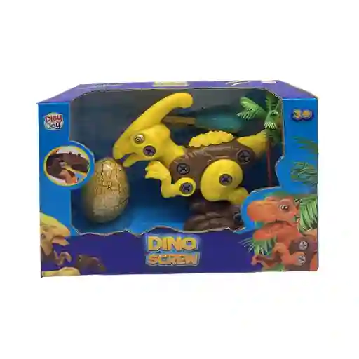 Play And Joy Figura de Dino Screw Para Sauropulus