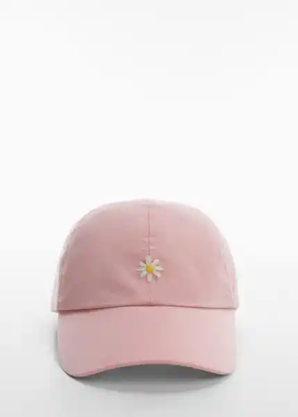 Gorra Camp Rosa Talla 96 Niñas Mango