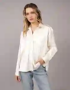 Camisa Mujer Blanco Talla: SMALL 5952106 American Eagle