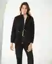 Chaqueta Negro Puro Ultraoscuro Talla M 421F218 Esprit