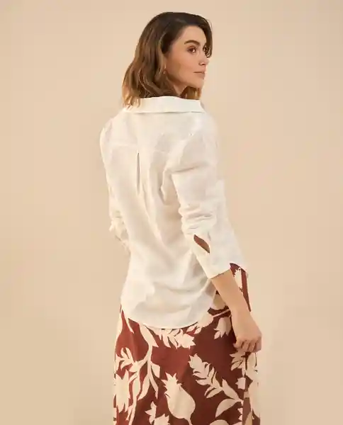Camisa Crudo Nardo Claro Talla S 112G019 Esprit