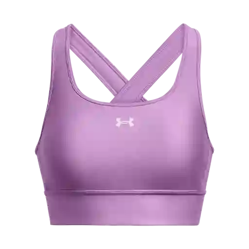 Under Armour Crop Crossback Longline Mujer Morado LG