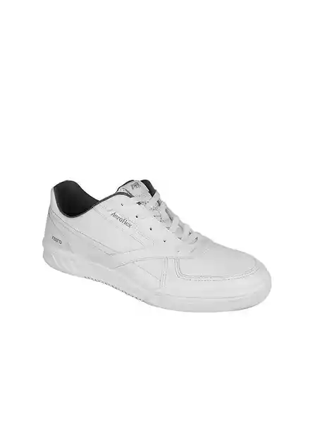 Aeroflex Zapatos Escolar Lineab Color Blanco Talla 39