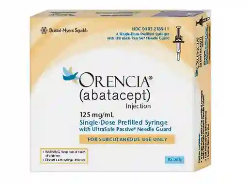 Orencia 125Mg/Ml Sol Iny Cd7 Administ Subcutanea Cj X 4 Ab