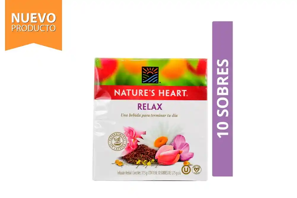Natures Heart Infusión Herbal Relax 