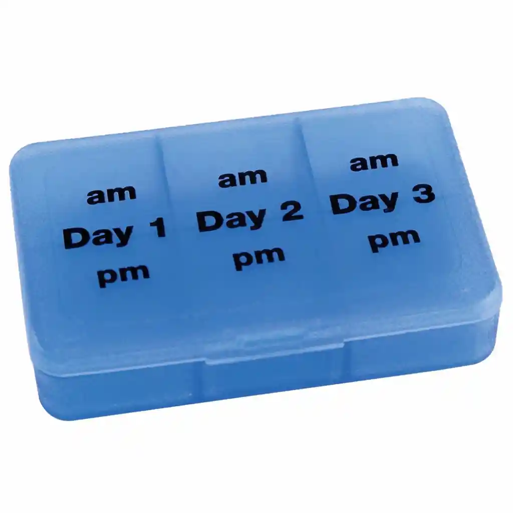 Apex Pastillero 3 Días Am Pm Fin de Semana 6 Compartimentos