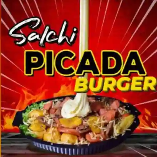 Salchipicada burger