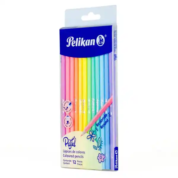 Colores Pastel Pelikan X 12