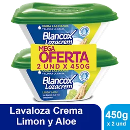 Blancox Lavaloza en Crema Limón y Aloe