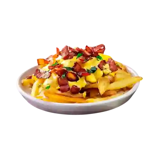 Papitas con Tocineta
