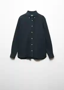 Camisa Garment Marino Talla 19 Teen Niños Mango