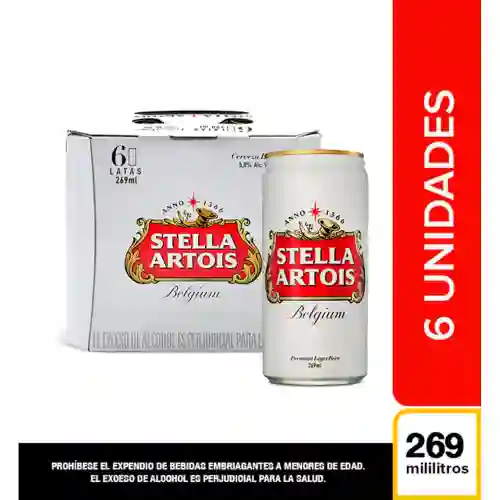 Stella Artois 269ml Sixpack