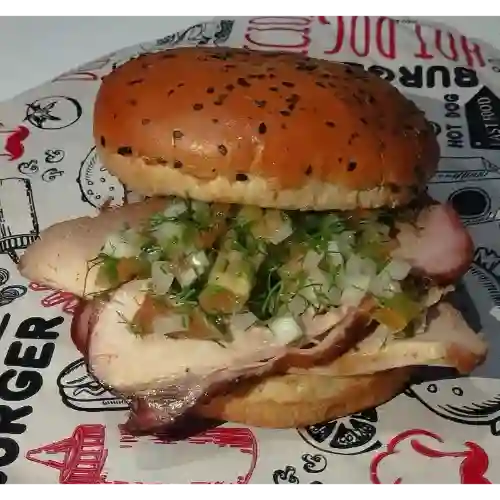 Sandwich Cerdo Mexicano