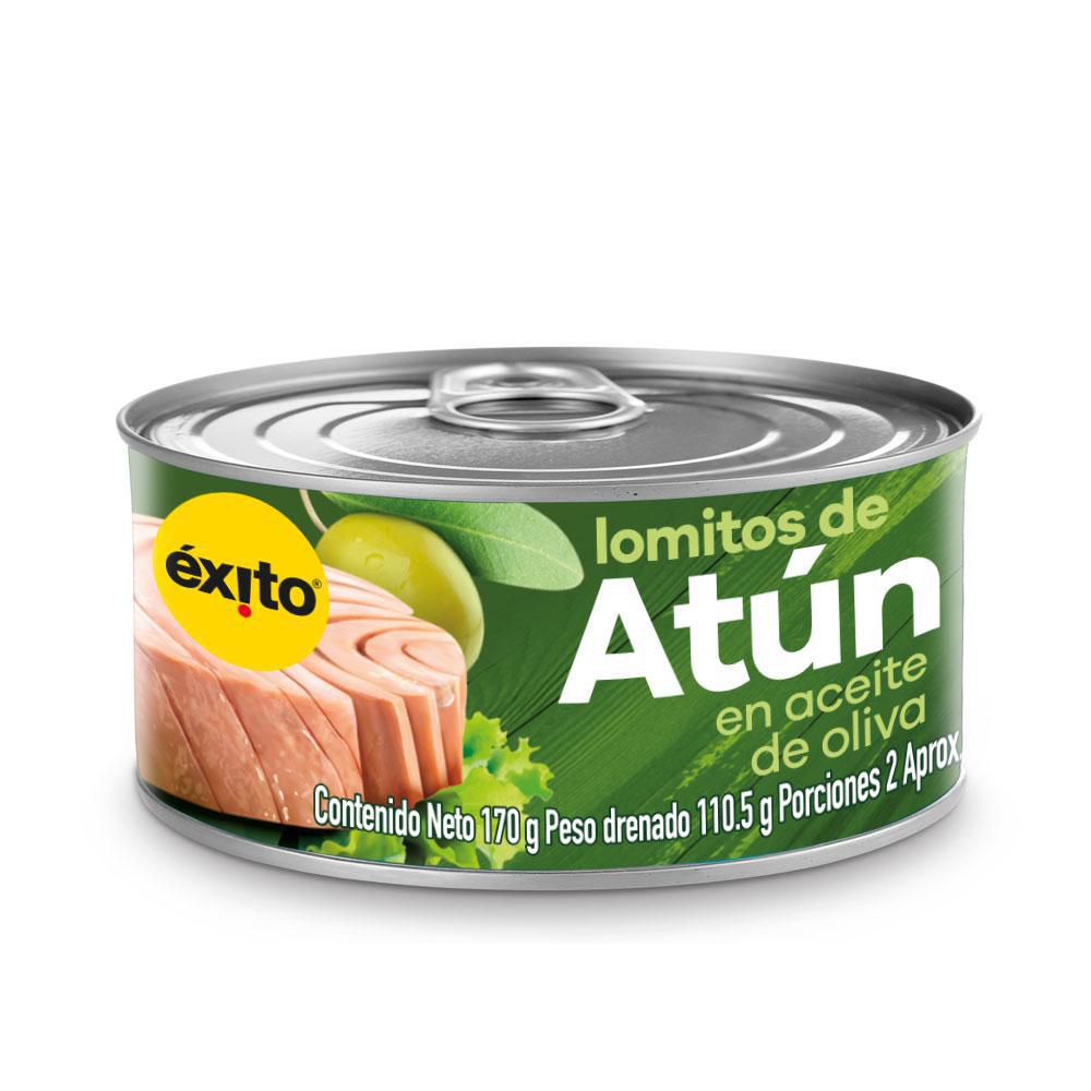 Atún Lomo Aceite De Oliva Éxito Marca Propia 170 g