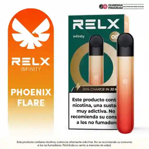 Relx Vapeador Dispositivo Recargable Infinity Phoenix Flare