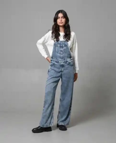 Vestido Mujer Azul L 272G002_AZU184039 Rifle