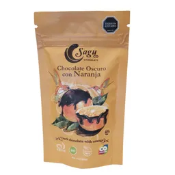 Chocolate Oscuro Sagu Co Chocolate Con Naranja (60 Gr)