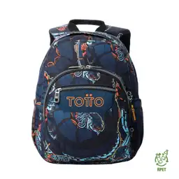 Morral Juvenil Porta Pc 13" Gommas Azul