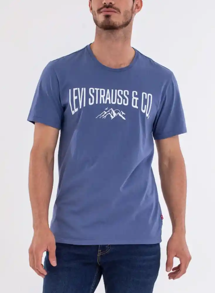 Camiseta Mc Hombre L-azul