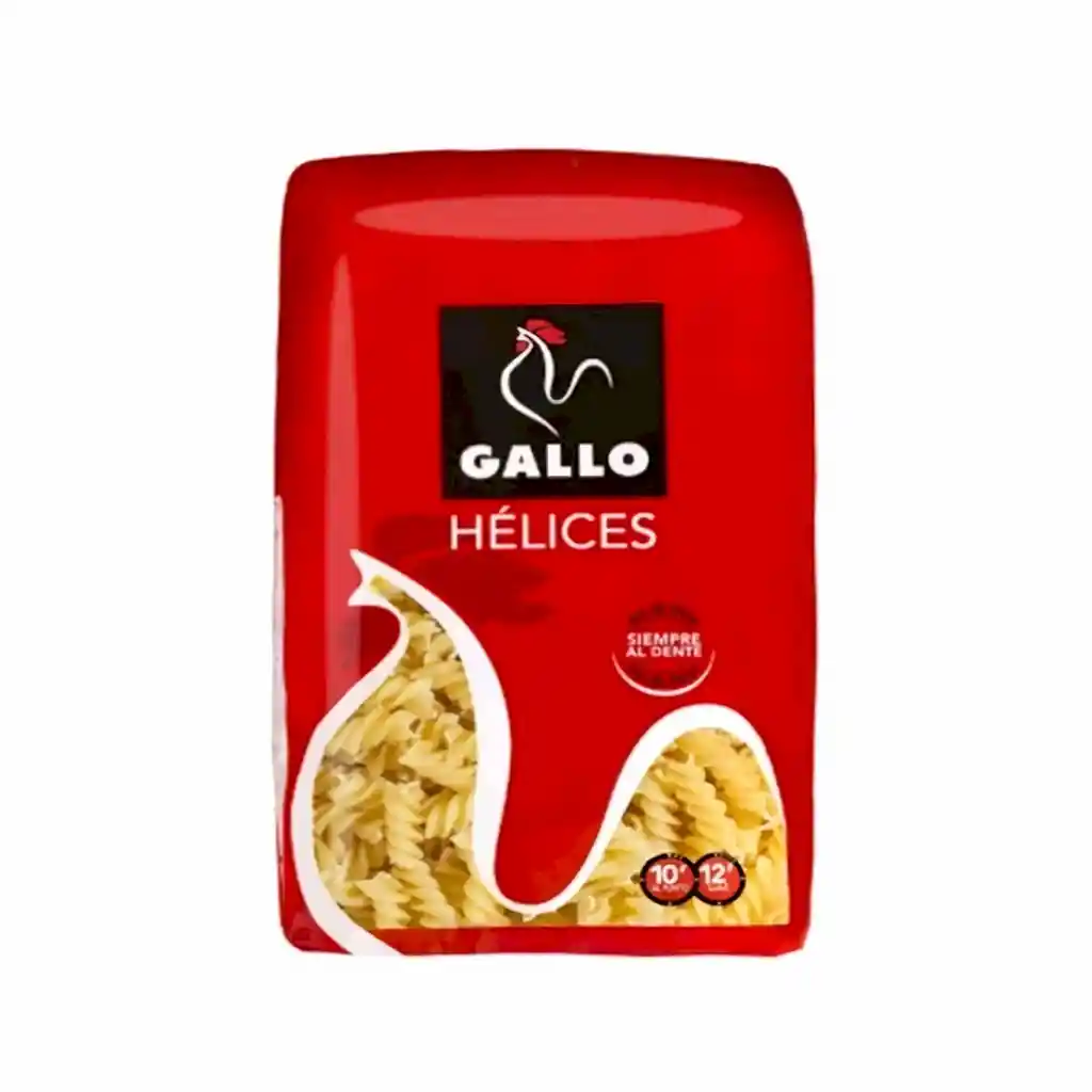 Gallo Pasta en Forma de Hélices