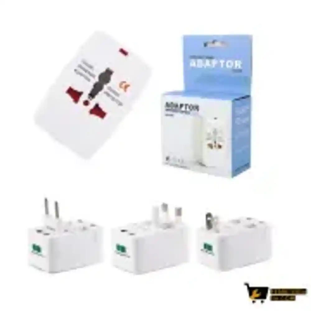 Adaptador Ó Convertidor Universal de Corriente Viajero