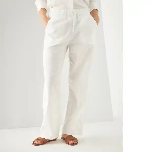 Pantalón Crudo Nevisca Claro Talla M 432F090 Esprit